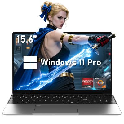 Gaming Laptop, 15.6 Inch Lap Top Computer 2026, Window 11 Pro, Ryzen 7 5700U Processor, 32GB RAM 1T SSD, Backlit Keyboard, FHD Display 1920*1080P, WiFi 5, HDMI, for Student, Office, Business