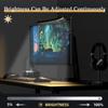 Giousv Universal Curved Monitor Light - Adjustable Clip for 27"-49" Screens, USB-C Powered, Works with PC/TV/PS5, 10 Brightness Levels view 4