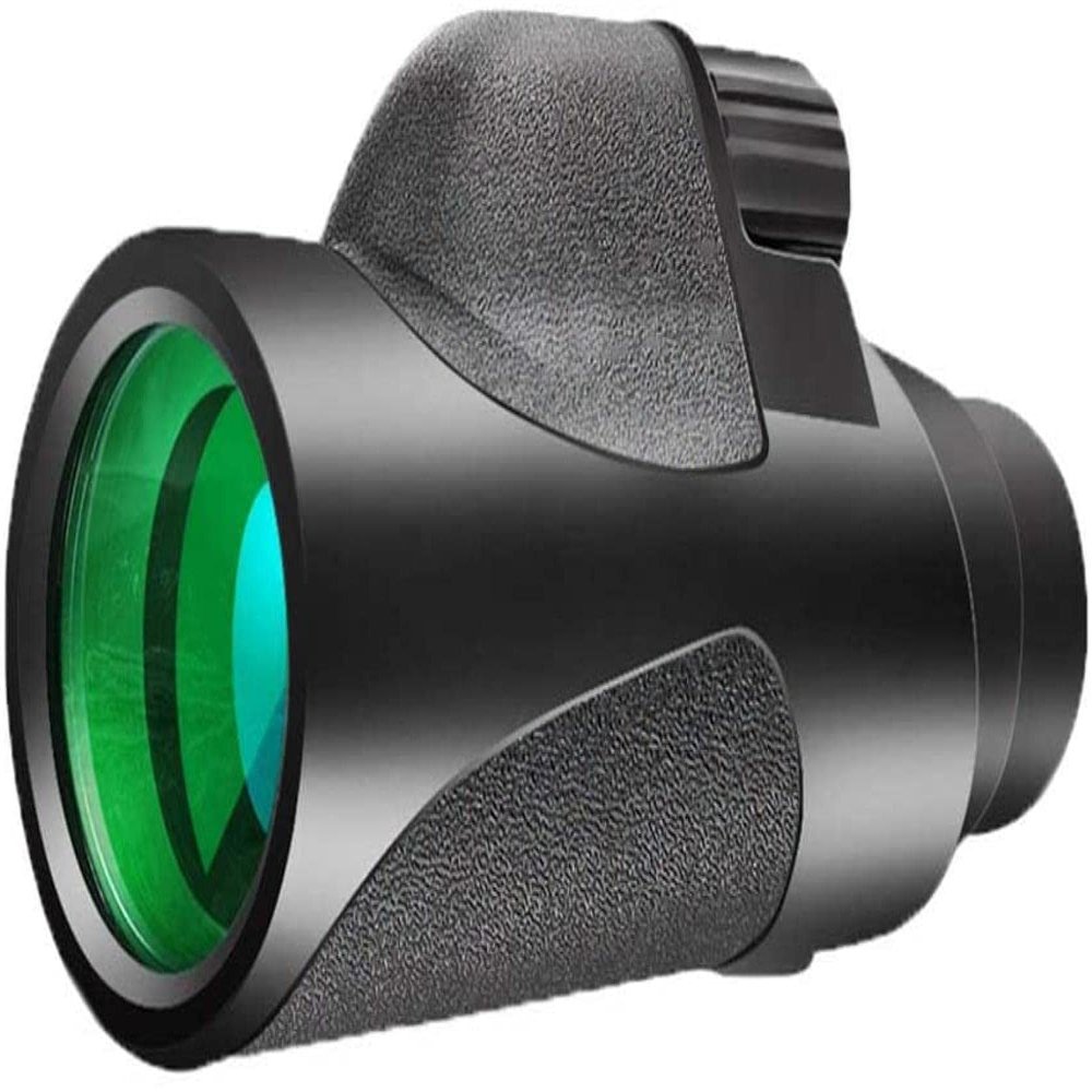 10X42 High Power&HD Monocular with Universal Smartphone Holder and Tripod -Waterproof Scope BAK4 Prism for Bird Watching Surveillance Hiking