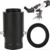 Telescope High Power Binoculars 2 inch Eyepiece Extension Tube,M42X0.75 Thread Mount Adapter Converter Ring for Connect Astronomical Telescope to SLR Camera,Black-for Ai for Indoor/Outdoor view 3