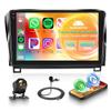 Android Car Radio for Toyota Sequoia 2008-2019 & Toyota Tundra 2007-2013 with Wireless CarPlay Android Auto, Orderich 4G+128G 10 Car Stereo Mirror Link GPS WiFi BT FM RDS EQ SWC Backup Camera view 1