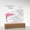 Lampara de Amor eterno| Placa acrlica | | Regalo de Navidad hija| Regalo de 15 anos | Sweet 16| quincianera| Cumpleanos hija| Personalizad, hija Regalo, Hermosa hija, mis hijas, que regalar a hija view 3