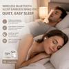 PWTEK Wireless Earbuds Headphones Sleep Buds 5.4 Wireless Earbuds Bluetooth Stereo Bass ENC Noise Cancelling, 52H Playtime IPX7 Waterproof Earphones for Side Sleepers Mini Earbuds view 2