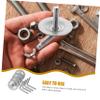 VILLCASE 4pcs Floor Fan Base Screws Replacement Stand Fan Chassis Screws Stable Iron Pedestal Easy Installation Accessories view 3