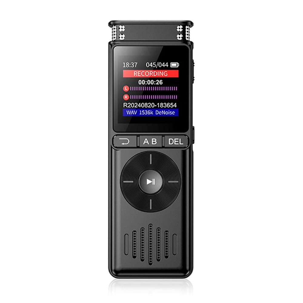 Digital Voice Recorder Premium Noise Reductions Voice Activated Recordings MP3 Player for Lectures Meetings Interviews Recorder with Variable Speed