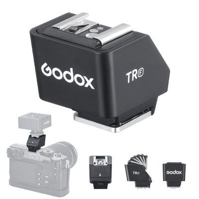 Godox TR-F TTL Hot Shoe Riser for Fujifilm Camera, Hot Shoe Extender for Godox iT30Pro-F/iT20-F/iT22-F/iM30/iM20/iM22 Mini Flash, 0-90 Tilt Adjustment, Raises 30mm Height, Reduce Lens Shadow