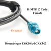 10Gbps NETBridge Female to H-MTD Female Automotive Ethernet Cable Amphenol NTHCF011A10S to Rosenberger E6K10A-1CAZ5-Z Car Wire Harness for ADAS, Camera, Infotainment, Telematics(1M/3.28FT) view 4