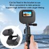 ASHATA Small Action Camera, 0.96 Inch Screen 12MP 1080P HD Water Proof Magnetic Wearable Thumb Camera, for Cycling, Motorcycle, Travel, Pet and Walking (Black) view 2