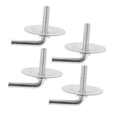 DIYEAH 4pcs Heavy Duty Floor Fan Chassis Screw Sturdy Iron Pedestal Base Fasteners for Electric Standing Fans Replacement Bracket Screws and Stability