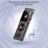 Digital Voice Recorder Premium Noise Reductions Voice Activated Recordings MP3 Player for Lectures Meetings Interviews Recorder with Variable Speed view 3
