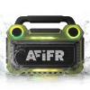 AFIFR Outdoor Bluetooth Speaker, 160W Loud Bass! Rugged, IP67 Waterproof, 24H Playtime with Lights, Wireless TWS Pairing Portable Speakers for Party, Outsides, Travel, Beach, Garage (Jungle Moss) view 1
