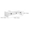 balacoo Desktop Monitor Riser with Keyboard Storage Desk Organizer for Office and Home Elevates Computer Screen to Comfortable Height Easy to Clean Surface Space Saving Desk Shelf for view 2