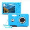 OURHZTB Silicone Case Compatible with Kodak PIXPRO FZ55 Digital Camera, Soft Silicone Cover Anti-Scratch Protective Cover Shell Sleeve Precise Cutouts Camera Case Protection (Blue) view 1
