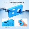 OURHZTB Silicone Case Compatible with Kodak PIXPRO FZ55 Digital Camera, Soft Silicone Cover Anti-Scratch Protective Cover Shell Sleeve Precise Cutouts Camera Case Protection (Blue) view 4
