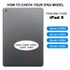 for iPad 9th Generation (9 Gen 2021) Screen Replacement Kit Digitizer Touch Glass Kits A2602 A2603 A2604 A2605 10.2 Inch (Black)-Without Repair Tool-No ID Chip view 2