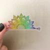 50PCS Transparent Fantasy Stickers, Gloden Celestial Aesthetic Stickers for Scrapbooking, Journaling & DIY Crafts, Clear PET Cosmic Moon Sticker for Water Bottles, Laptop, Luggage, Phone view 2
