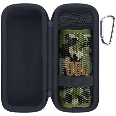co2CREA Case for JBL Grip Compact Bluetooth Speaker, Portable Hard Travel Bag with Carabiner (Camo Case)