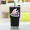100 PCS Gnome Stickers Pack  Waterproof Vinyl Decals for Water Bottles, Laptops, Phones, Notebook, Cars  Cool Vibrant Graphics for Gnome Enthusiast view 2