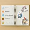100 PCS Gnome Stickers Pack  Waterproof Vinyl Decals for Water Bottles, Laptops, Phones, Notebook, Cars  Cool Vibrant Graphics for Gnome Enthusiast view 4