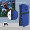 Shockproof Faceplates with Cooling Vents for PS5 Pro Digital Edition - Hard ABS Matte Replacement Cover Plates, Dustproof & Anti-Scratch Snap-On Panels (for PlayStation 5 Pro Digital Console), Blue view 3