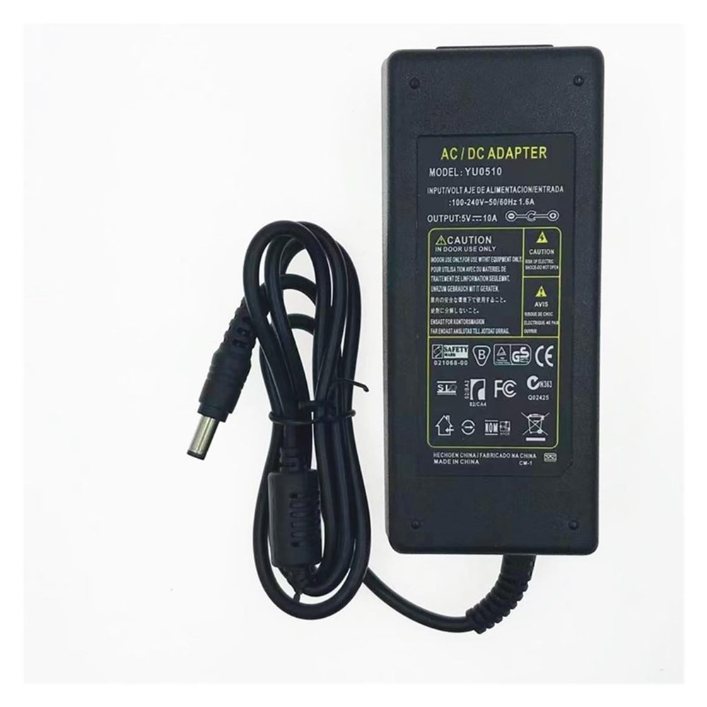 5V10A Power Adapter LED lamp Power Supply 5V DC Regulated Power Supply