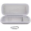 co2CREA Case for JBL Grip Compact Bluetooth Speaker, Portable Hard Travel Bag with Carabiner (White Case) view 3