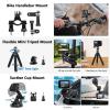 Action Camera Accessories Kit, 60 in 1 Action Camera Mount Set Compatible with Gopro Hero 13 12 11 10 9 8 7 6 5/Session 5/Hero 4/3+/3/2/1, Akaso, Insta360, DJI Osmo Recording view 3