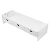 POPETPOP Computer Monitor Riser with Storage Office Desk Organizer Keyboard Stand Desk Shelf Easy Assembly Workspace Storage for Pens Notepads and Accessories view 1