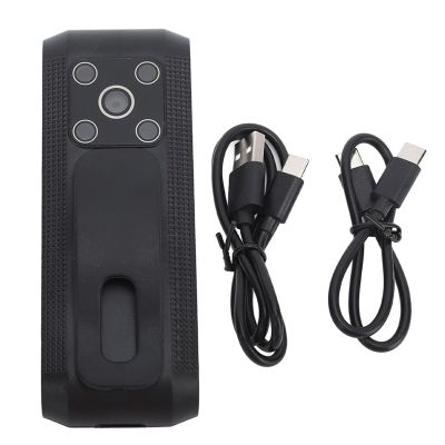 Yoidesu 1080P Wearable Body Camera, Infrared Night Vision Small Security Camera with Advanced Motion Detection, Portable Body Cam for Security, Work, Guard, Travel