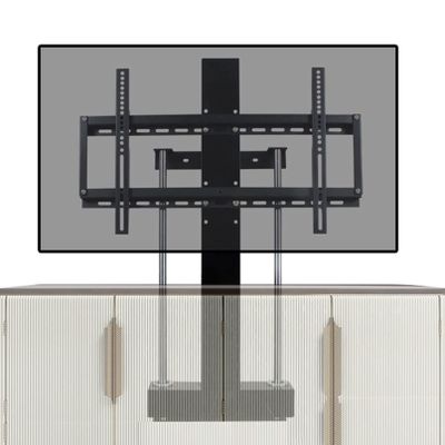 UMJIGF Universal TV Stand, Fits 37-75 Inch Motorized Tv Mount, Wall Mounted Hidden Lifting TV Bracket, Tv Lift Mechanism with Remote Control and Switch Control, Can Be Hidden in A Cabinet