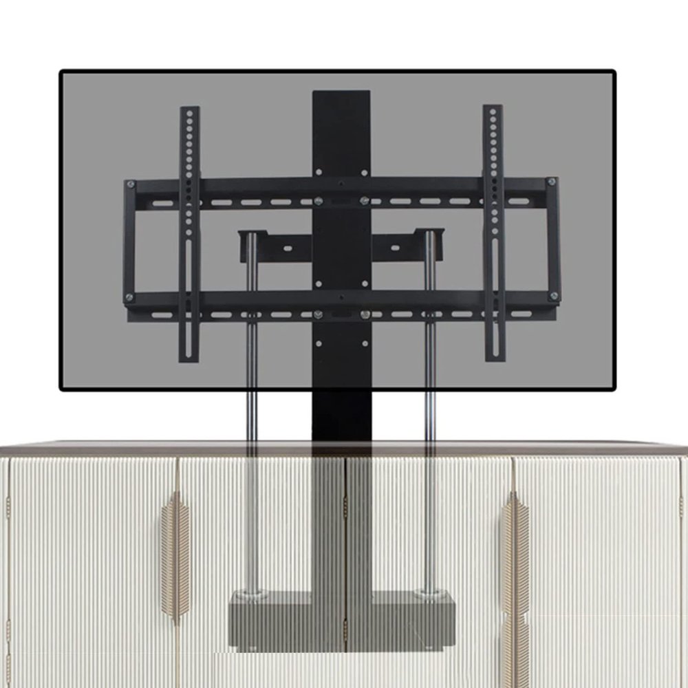 UMJIGF Universal TV Stand, Fits 37-75 Inch Motorized Tv Mount, Wall Mounted Hidden Lifting TV Bracket, Tv Lift Mechanism with Remote Control and Switch Control, Can Be Hidden in A Cabinet