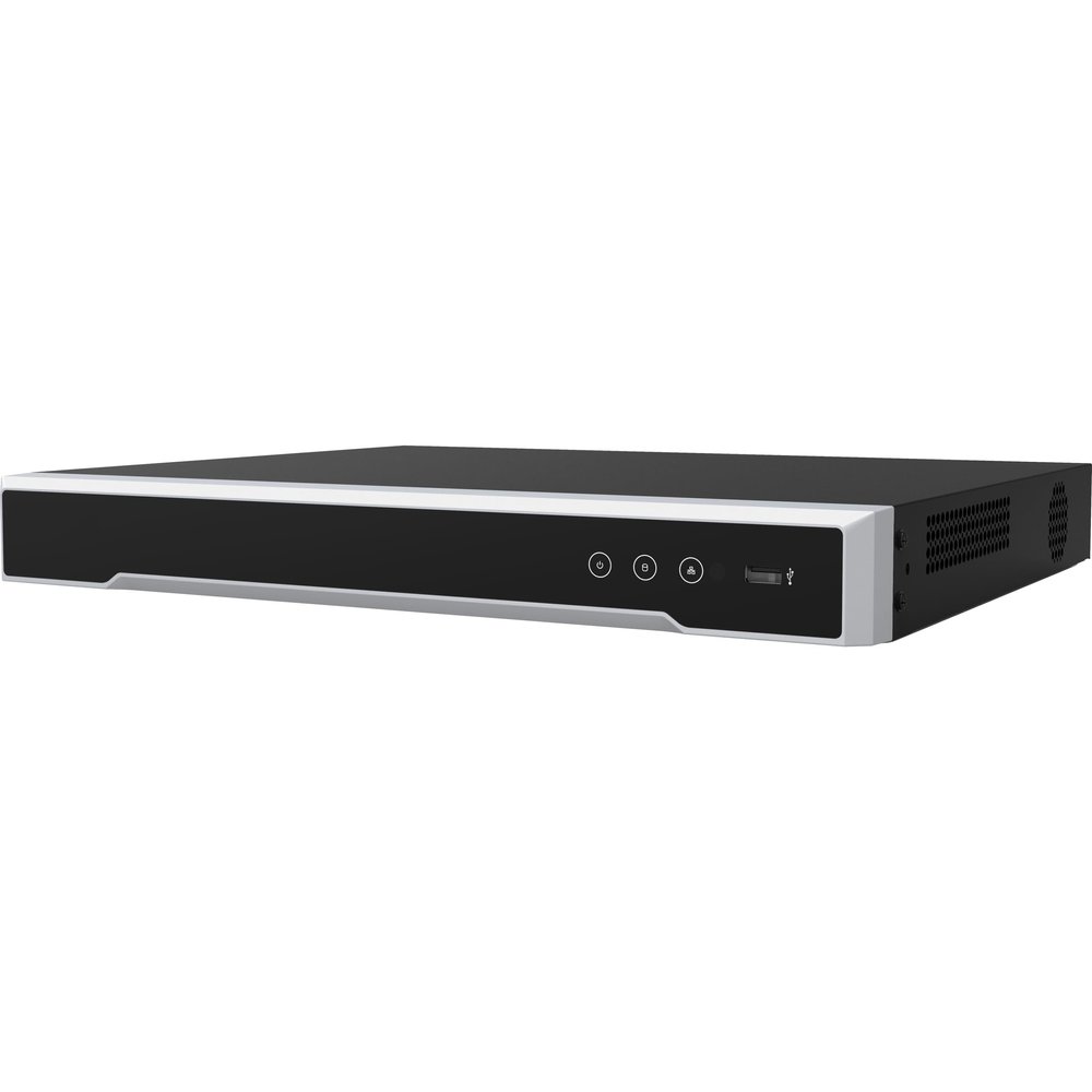 DS-7608NI-M2/8P H.265 8 Channel PoE 8K Network Video Recorder NVR, Up to 32MP Resolution Input, Hard Drive Not Included, Support Firmware Upgrade