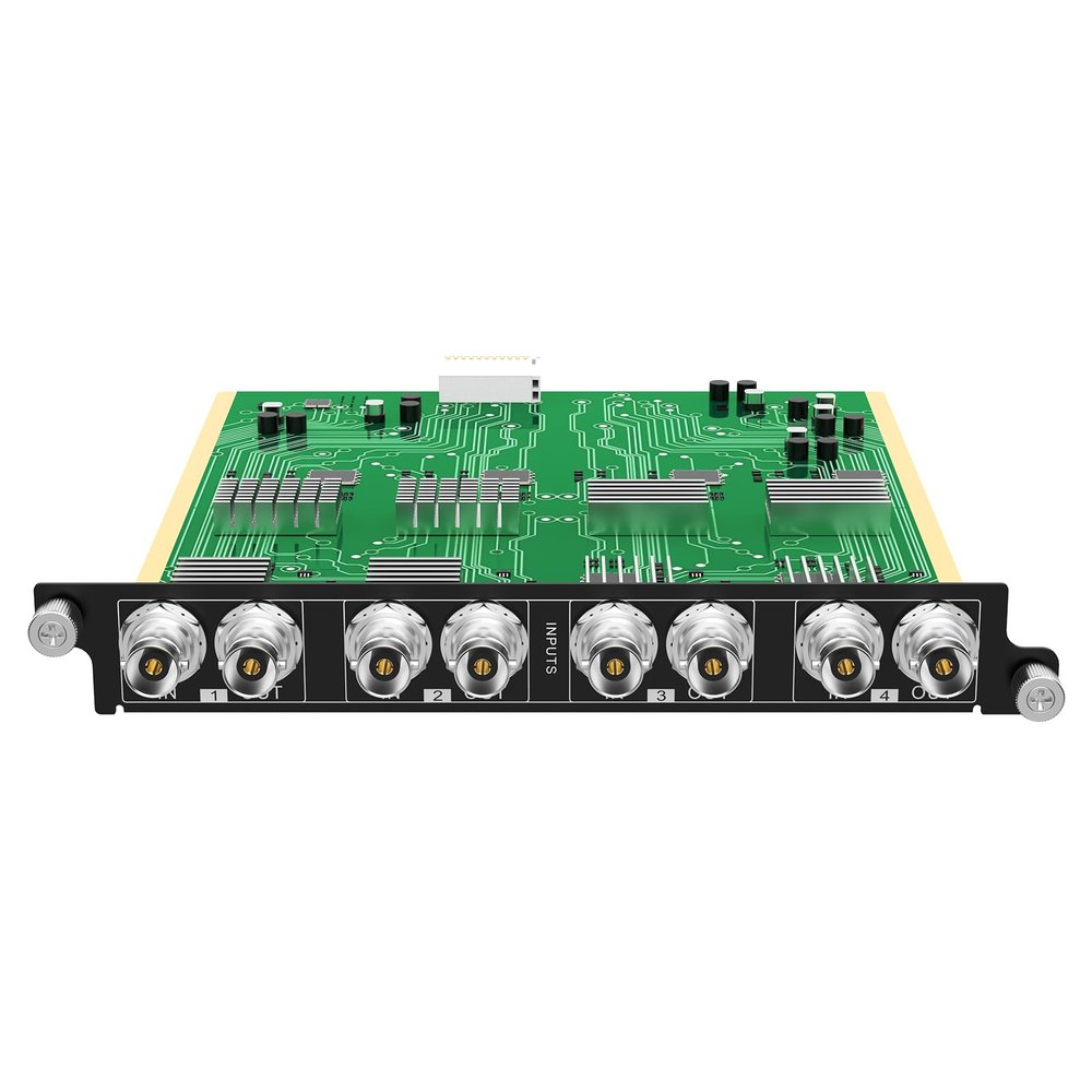 1080P@60Hz SDI Input Card 4 Port (1-Card 4-Port) for MT-VIKI Modular Matrix Switcher Video Wall Controller w/SDI Loop-Out, EDID, Seamless Switching