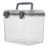 NUOBESTY Portable Camera Lens Dry Box Small Storage Container Sundries Organizer for Home Office Travel with Large Capacity Household Storage Case view 1