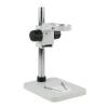 1pc Trinocular Microscope Binocular Microscope Stereo Microscope Adjustable Table Working Stand Holder+76mm Ring Holde+32mm Pillar(Grey) view 1