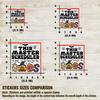 (4Pcs-2.5in) Master Scheduler Vinyl Decal Sticker  Halloween Vinyl Sticker - Here for The Boos Decal for Laptops, Water Bottles, Cars, Bumpers, Toolboxes  Gift for Master Scheduler, Office view 2