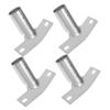4Pcs Iron Broom Handle Bracket Connector for Household Cleaning view 1