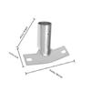 4Pcs Iron Broom Handle Bracket Connector for Household Cleaning view 2