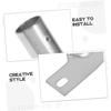 4Pcs Iron Broom Handle Bracket Connector for Household Cleaning view 3