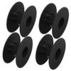 SEWACC 4pcs Electrical Cord Reel Large Capacity Plastic Cable Organizer for Wire Management Portable Storage Reel for Copper Steel Fishing Line view 1
