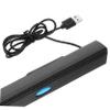 balacoo USB Soundbar Speaker with Surround Sound Mini Lightweight USB Powered Speaker for Laptop Desktop Tablet and Mobile Devices Black view 3
