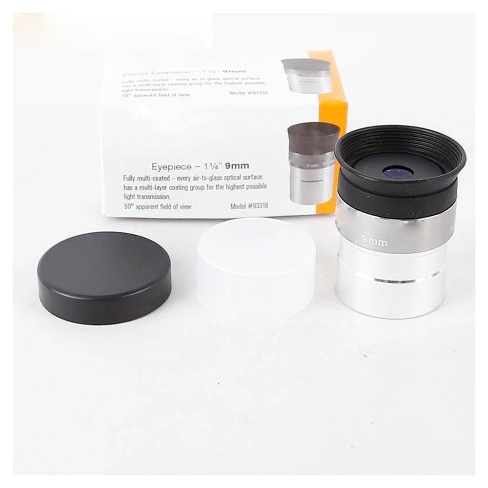 Telescope Eyepiece and Barlow Lens Fully Multi-Coated Metal Astronomy Telescope 4mm, 6mm, 9mm, 12mm, 15mm, 32mm, 40mm(9mm)
