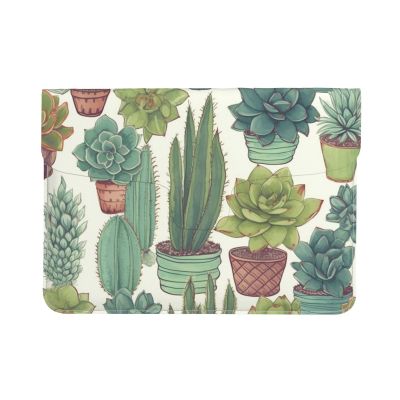 13 in Laptop Case Laptop Sleeve Shockproof Computer Sleeve Bag Cactus Succulents Computer Case Carrying Cover