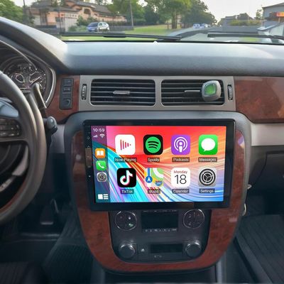 2+32G Car Radio for Chevrolet Avalanche 2007-2011 Wireless Carplay & Android Auto, 7 inch IPS Touch Screen for Avalanche Car Stereo BT FM in Dash GPS WiFi Backup Camera SWC