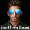 ASHATA Smart Glasses with AI Translation, Support 110+ Languages, Glasses with Polarized Lens, Real Time Translation Built in Mic Speakers for Travel Meeting view 2