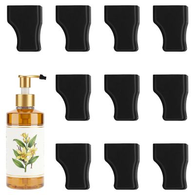 10 PCS Coffee Syrup Pump Caps, Black Rubber Syrup Pump Covers for Sugar, Condiments, Olive Oil, Liquor Bottle, Lotion Pumps
