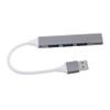Mipcase Multi Port USB Hub Extender Splitter for Laptop and PC Portable Lightweight USB Expansion Adapter Supporting Multiple Devices High Speed Data Friendly Design in Space Gray view 1