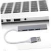 Mipcase Multi Port USB Hub Extender Splitter for Laptop and PC Portable Lightweight USB Expansion Adapter Supporting Multiple Devices High Speed Data Friendly Design in Space Gray view 4