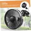 VILLCASE USB Cooling Fan Mini Ventilation Fan for Truck and Stroller Easy Install Narrow Safety Design Compatible with Power Sources Portable Cooler view 3