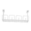DOITOOL Under Desk Cable Storage Basket with Hook Mesh Design Material Wire Holder for Office Kitchen Organization No Drill Hanging Shelf for Convenient Desk and Shelf Management view 1